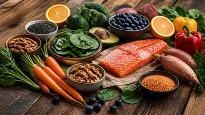 Healthy food for eye health