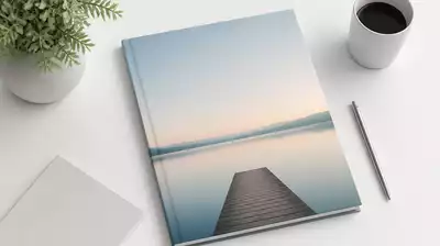 Digital guide or eBook mockup