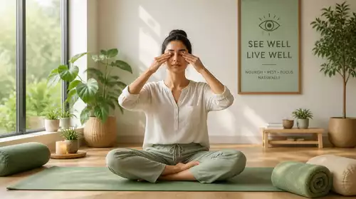 Yoga für gesunde Augen